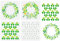 FINGERINSPIRE 4 Stück Kleeblatt Kranz Malschablone 15x15 cm Große Geschichtete Kleeblatt Zeichnungsvorlage Dreiblättrige Kleeblatt Schablone Zum Malen. Patrick'S Day Themenvorlage Zum Selbermachen