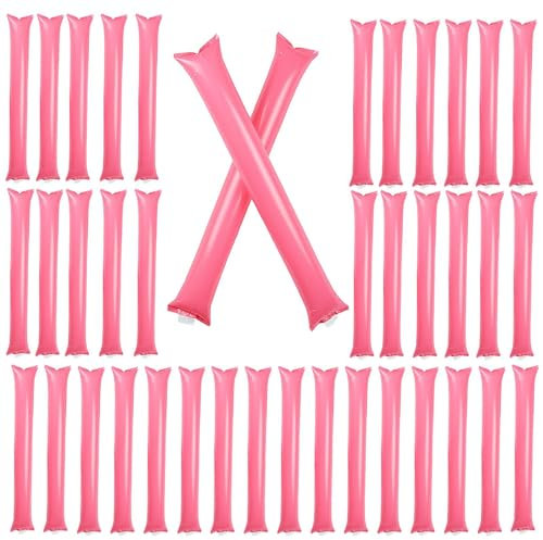 PASSI Thunder Sticks Noise Maker,Colorful Cheerleading Sticks Inflating Rods | Lightweight Party Cheering Stick Noise Makers Party Favors for Events Parties Celebrations