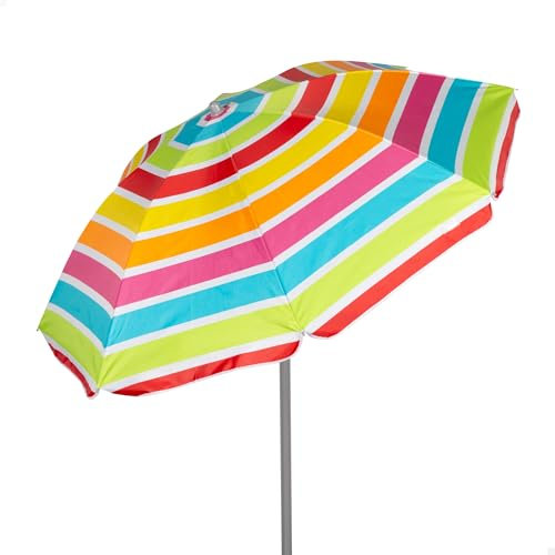 AKTIVE, Jaune Ø160, Grande, Rayures multicolores