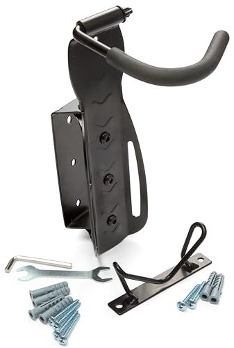 Swivel Bike Wall Mount - Bike Hooks for Wall mounted Bike Storage - Bike Hanger, for Bike Storage Outdoor & Indoor