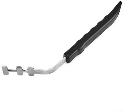 Outil de barbecue anti-brûlure, résistant à la chaleur, outil de levage de grille de barbecue avec une poignée résistante à la chaleur, facile à utiliser