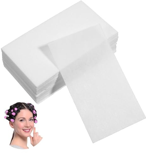 YQQYG 100 Stück Dauerwelle Papier, 11,5 x 6,5 cm Spitzenpapier-Dauerwelle, Lockenpapier, Hhitzebeständiges Salon-Dauerwellenpapier für kalte und heiße Dauerwelle, Friseursalon
