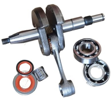 EJUOYO Oil Seal Replacement Crankshaft With Bearings And Oil Seal And Pin Fits Fit For Stihl MS361 Chainsaw Spare Parts Crankshaft Oil Seal Replacement(Set)