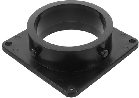 FUNOMOCYA Raccordo Valvola Scarico Camper Nero in Abs Connessione senza Giunti e Compatibilità per Sistema di Tubazioni Rv Uso Outdoor