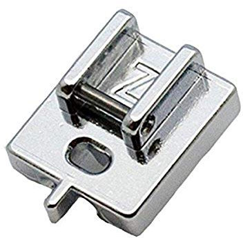 Alfa Pied presseur pour Fermeture éclair Invisible Accessoire pour Machine à Coudre Acier inoxetdable