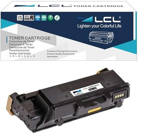 LCL Kompatibel Tonerkartusche WorkCentre 3335 3345 Phaser 3330 106R03620 106R03622 8500 Seiten (1 Schwarz) Ersatz für Xerox WorkCentre 3335/3345 3335DNi/3345DNi,Phaser 3330/3330DNi,3345VDNi