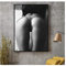 Bilddrucke 40x50cm ohne Rahmen Sexy Arsch Schwarz Weiß Heißes Mädchen Nackte Frauen Hintern Poster Drucke Schwarz Weiß Wandkunst Bilder Wohnzimmer Wohnkultur