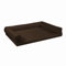 Juelle Orthopädisches Hundebett aus Kunstleder, Hundesofa mit Orthopädischer Hundematratze, Abnehmbarer Hülle, Maschinenwaschbar Lord L-XXL (130x95cm, Dunkelbraun)