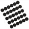 ZDZBLX 30 Pack Fridge Magnets, Colourful Whiteboard Magnets for Whiteboard, Fridge, Office,(Black)