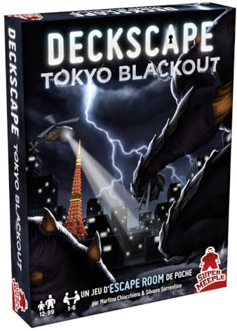 Super Meeple Deckscape – Tokyo Blackout – Ermittlungsspiel