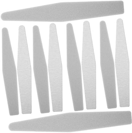 10 Pièces Lime à Ongles Réutilisable Outil De Manucure Et Pédicure Outils De Coiffure Limes à Ongles De Taille Géante Limes à Ongles Grain 100/180 Suite Éponge Dédié
