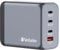 Verbatim GaN Charger 200 W, 4 Ports USB-C Ladegerät, Power Adapter mit 3 x USB-C und 1 x USB-A, Schnellladegerät als Mehrfachstecker, für Apple MacBook, Notebook, iPad, iPhone, Samsung und Co