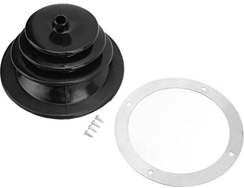 Ldafava Schaltmanschette Universal 5.250in/13.3cm, Gummimanschette für1651 Handbremshebel, Staubdichte Abdeckung für Auto Innenbereich Platten