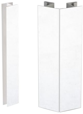 Evotrade Accessoires de jonction supplémentaires pour plinthe de cuisine Accessoires universels pour union de plinthe de cuisine à angle flexible Angles variables -90º à +90º + Un joint central