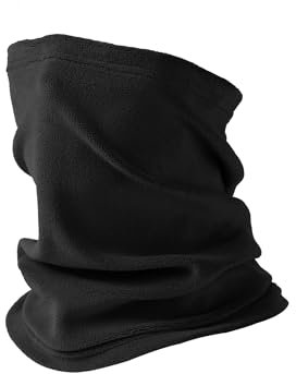 MELLIEX Schlauchschal Herren & Damen, Multifunktionstuch Loop Schal Winddicht Fleece Halstuch Halswärmer für Outdoor Skifahren Motorrad Laufen Radfahren