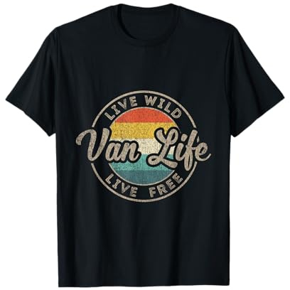 Vanlife Vêtements Retro Vintage T-Shirt