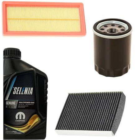 KIT TAGLIANDO 3 FILTRI UFI COMPATIBILE CON LANCIA YPSILON 1.2 GPL 3 LT OLIO MULTIPOWER DAL 2011