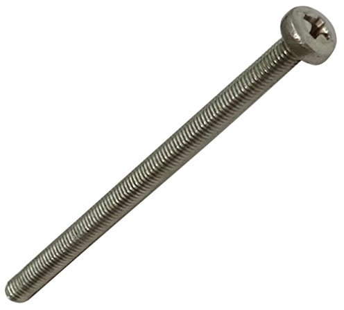 Aerzetix: 20 boulons vis à tête cylindrique M3x50mm DIN7985 Acier Inoxydable A2 Empreinte PH1 cruciforme C18388