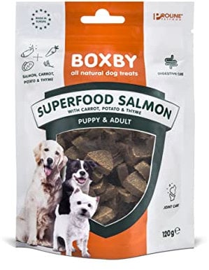 Boxby Superfood Lachs-Karotte-Thymian 120g