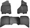 OMAC Gummimatten Fußmatten kompatibel mit Dodge RAM 1500 2500 3500 2009-2012 Crew Cab 4X