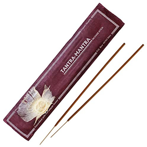 Bodhi® Premium Tantra Mantra Räucherstäbchen, aus Nepal, 100% natürlich & Bio,15 stück