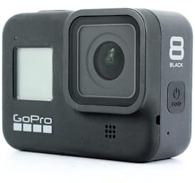 GoPro HERO8 Black - Waterproof Action Camera with Touch Screen 4K Ultra HD Video 12MP Photos 1080p Live Streaming Stabilization
