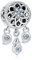 NINGAN Traumfänger Charme-Charms-Anhänger 925 Sterling Silber Charm Bead für Chamilia und europäische Armbänder und Halsketten