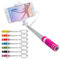 ANTEVIA - Perche à Selfie Universelle Design et Ultra compacte avec Bouton de Prise de Vue Jack| Plus DE 10 MODELES | Couleur : Violet (Paicom Violet)