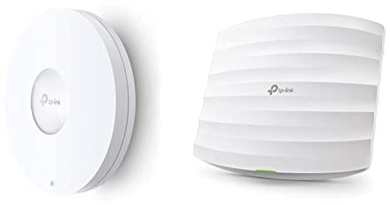 TP-Link EAP660 HD AX3600 Gigabit Dualband WiFi 6 WLAN Accesspoint, weiß & EAP245 AC1750 WLAN Access Point (Dualband 1750 Mbit/s mit MU-MIMO, Omada SDN, zentrales Management, Mesh WLAN) weiß