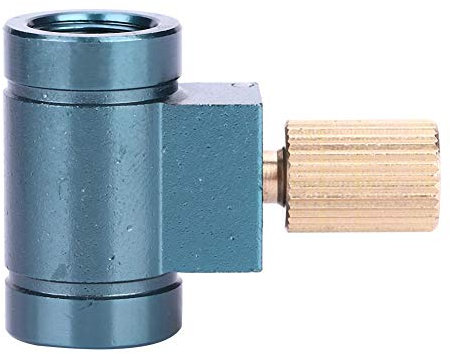 Ventil Kanister Shifter Nachfülladapter, Kanister Nachfülladapter Outdoor Camping Wandern Ofenkopf Gastank Aufblasen Zubehör Ventil Gaskartuschen Adapter