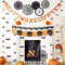 Amscan 9915219 - Happy Halloween Pumpkin Party Letter Garland Banner - 2.4m