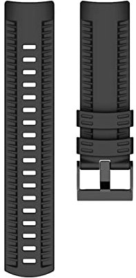 ARSMI Soft Silicone Watch Band Strap Compatible With SUUNTO 9 24mm Bands Outdoor Sport Silicone Smartwatch Belt Compatible With SUUNTO 9 Watchs Accessory watch strap