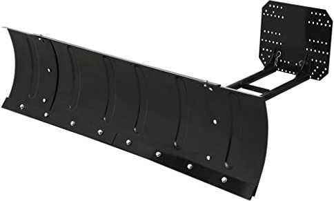 vidaXL Spazzaneve per ATV 150x38 cm Nero