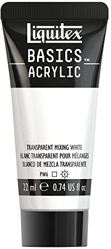 Liquitex LQX BASICS 22ML - BIANCO TRASPARENTE PER MESCOLANZE