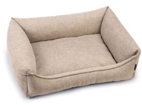 Beeztees Zia - Orthopädisches Hundebett - Beige 100x80x23 cm