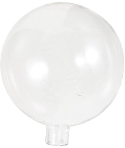 Housoutil Couvertures De Lumière De Lustre Abat-Jour Globe En Verre Transparent Abat-Jour Fileté G4 Couvercle De Lampe Boule Pour Plafonnier Diamètre 80Mm