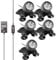 BERO LED Fish Tank Light Tank Spotlight, Colourful Underwater Lighting Aqua Plants Light Aquarium Light, Fish Tank Micro Landscape Light Underwater Coral Light-5