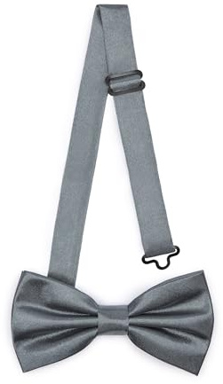Ladeheid Elegante Herren Fliege - Hochwertig, Glänzend, Verstellbar, Perfekt für Hochzeit, Party, Büro. Ideal für Männer, Frauen, Teenager Größe 12cm x 6cm BMS