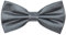 Ladeheid Elegante Herren Fliege - Hochwertig, Glänzend, Verstellbar, Perfekt für Hochzeit, Party, Büro. Ideal für Männer, Frauen, Teenager BMS (12cm x 6cm, Graphite)