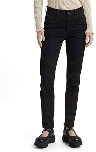 G-STAR Para Mujer Jeans Ace 2.0 Biker Slim Straight, Azul (Worn in Granulite Cobler D25285-8968-G807), 28W / 30L
