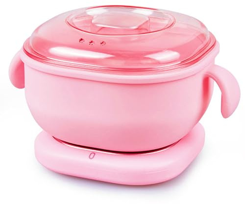 Silicone Wax Warmer, Silicone Pot Insert, Melt Wax Machine, Collapsible Hot Wax Pot for Melting Hard Wax