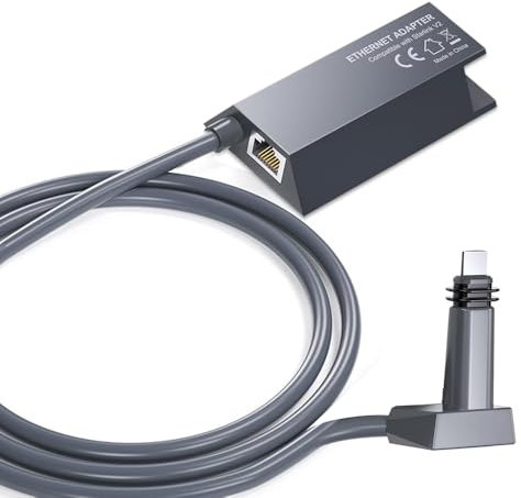 WDKXCN Adaptateur Ethernet Starlink pour V2 Gen2, Starlink Internet Satellite pour Parabole Rectangulaire, Starlink Adaptateur Ethernet pour Réseau Externe Câblé
