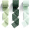 Geschenkband Chiffonband 38mm Dekoband, MORSUNBELA Schleifenband für Dekoration Hochzeit Party Valentinstag Geburtstag Geschenke - 3 Rollen