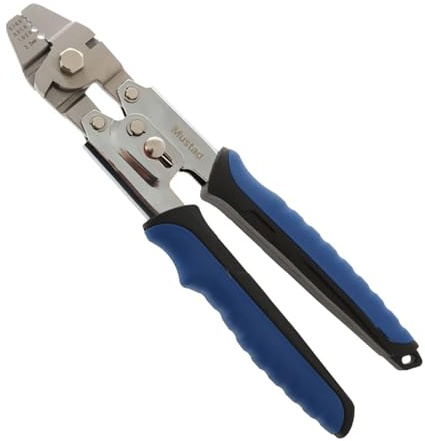10” Crimping Tool,420 Stainless Steel,Fine Polish