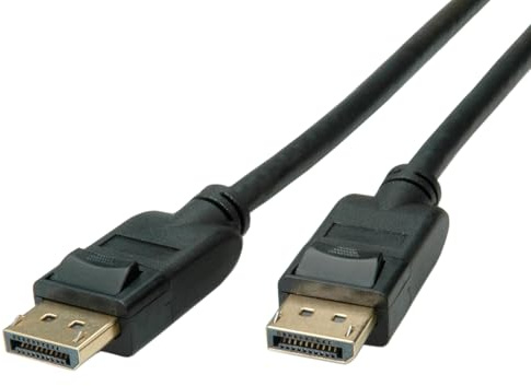 ROLINE RM DisplayPort Kabel, v1.4, DP ST - ST, schwarz, 5 m