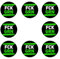 Sammys Shirt Store 192 Stück Aufkleber 4cm rund FCK GRN Ampel muss Weg Neuwahlen AFD Sticker Sparpack gut haftend Aktiv Werden 5 cm