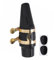Bocchino con sassofono ABS premium, accessorio sax leggero da 5 pcs con fibbia in metallo e canne di protezione per accessori sassofono per accessori sassofoni