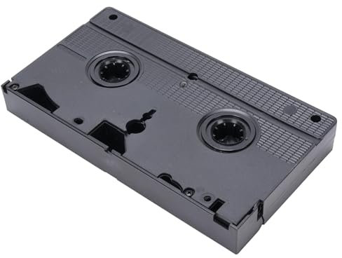 Tomantery VCR Player Kopfreiniger, Effektive Sichere Reinigung Wiederverwendbarer VHS -Kopfreiniger Voller Pfad für Bildschirm Jitter