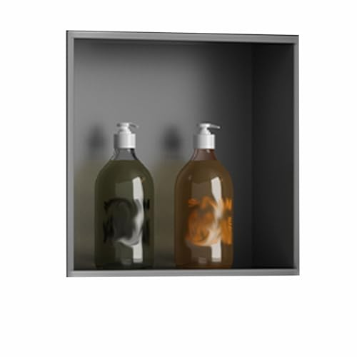 Niche de Douche en Acier Inoxydable - Organisateur encastré étanche pour Salle de Bain et hôtel