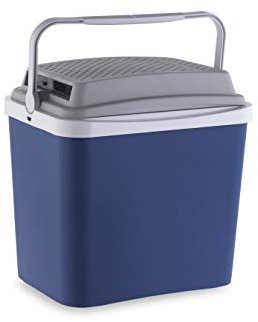Campos 75288 Nevera termoeléctrica 24L. 12V/230 FRÍO/Calor, Azul y Gris